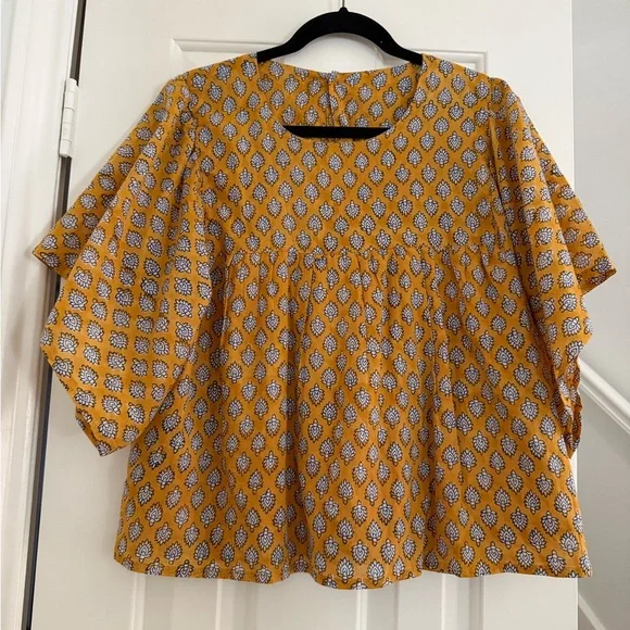 EMERSON FRY BASALIE TOP - SISTER ORGANIC Size Large - Picture 3 of 10